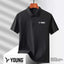 YOUNG® Ice Silk Seamless Polo (Jet Black)