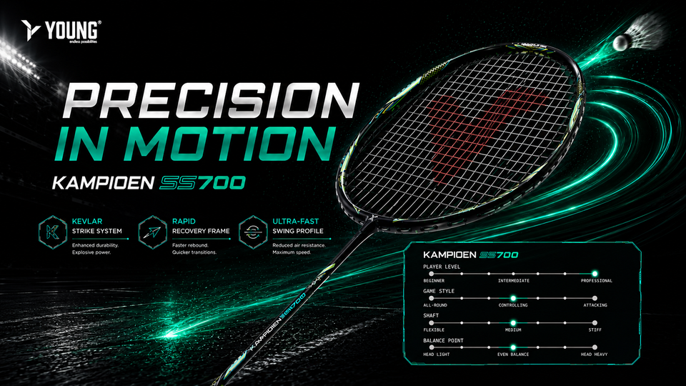 YOUNG® Official Store for Badminton Apparel and Equipment